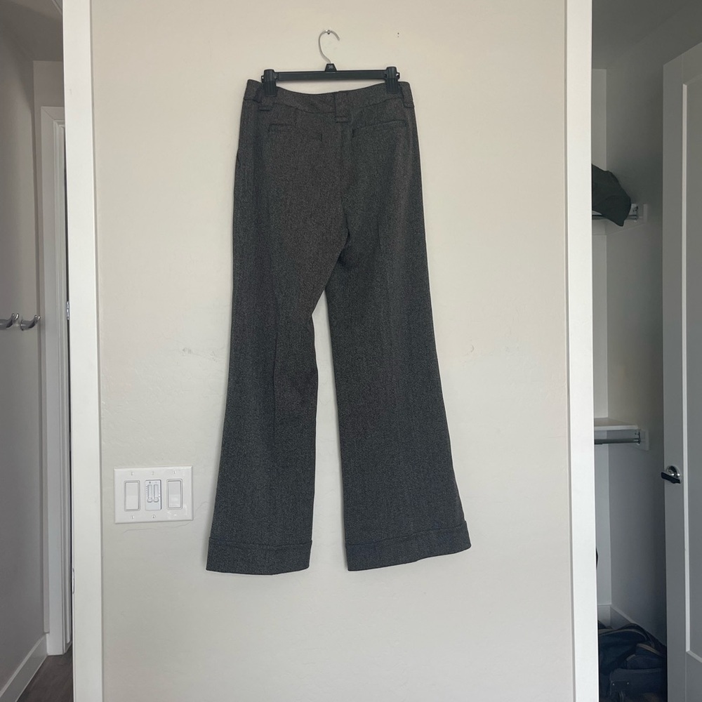 Gray Wide-Leg Trousers - Picture 5 of 5